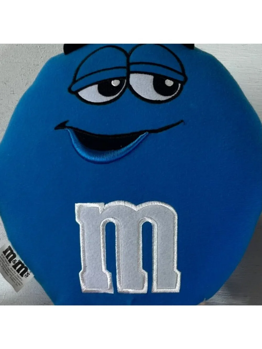 M&Ms Character Plush Toy Blue Hand Stitched Stuffed